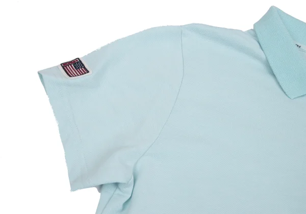 PAPAS PLUS GOLF Poly Blend Embroidered Patch Polo Shirt K-162139_009