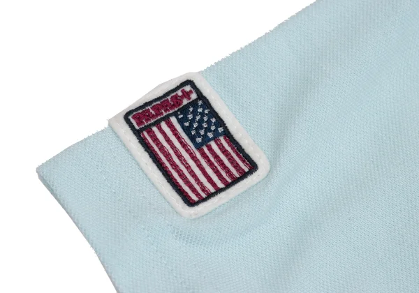 PAPAS PLUS GOLF Poly Blend Embroidered Patch Polo Shirt K-162139_010