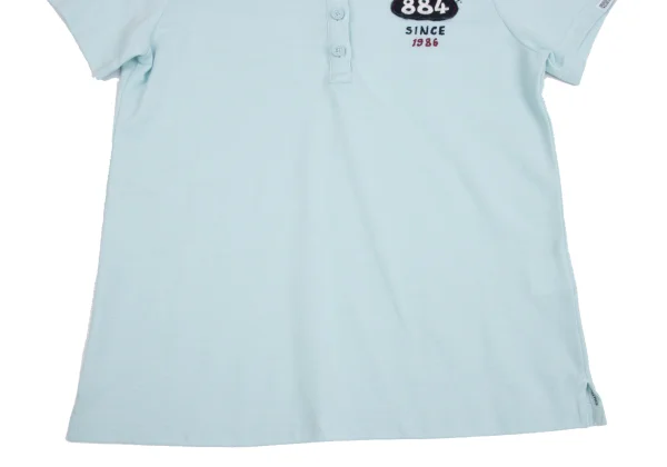 PAPAS PLUS GOLF Poly Blend Embroidered Patch Polo Shirt K-162139_011