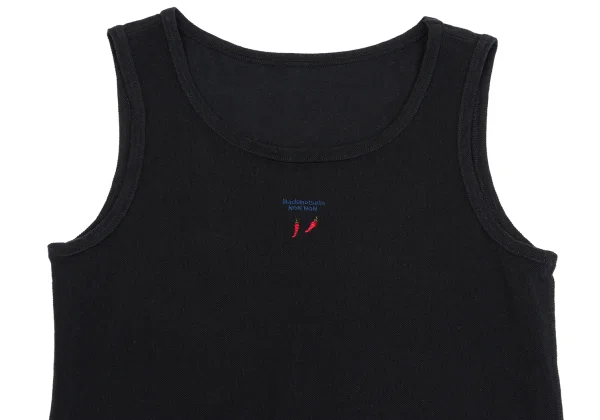 Mademoiselle NON NON Chili Pepper Embroidered Tank Top K-162141_003