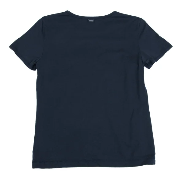 Mademoiselle NON NON Logo Patch Bead Decorated T Shirt K-162142_009
