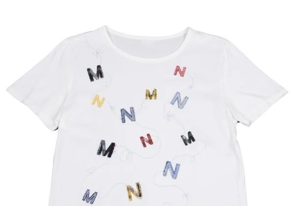 Mademoiselle NON NON MN Patch Sequin Embroidery T Shirt K-162144_002