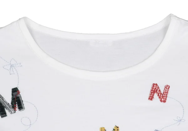 Mademoiselle NON NON MN Patch Sequin Embroidery T Shirt K-162144_003
