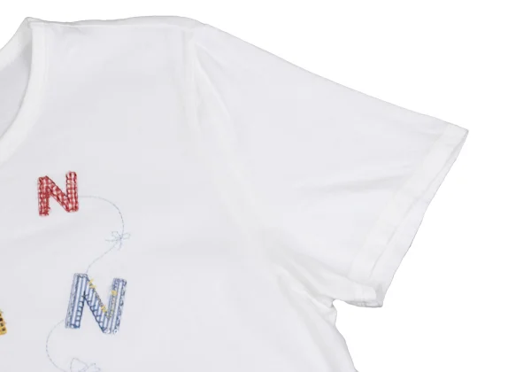 Mademoiselle NON NON MN Patch Sequin Embroidery T Shirt K-162144_006