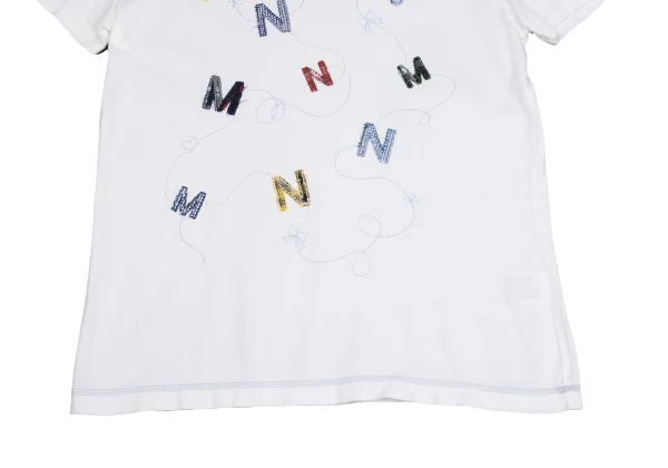 Mademoiselle NON NON MN Patch Sequin Embroidery T Shirt K-162144_007