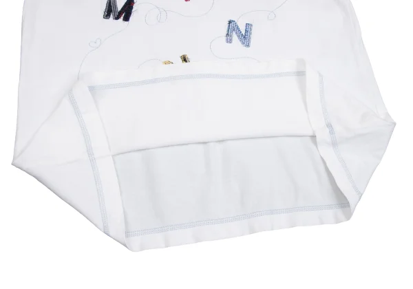 Mademoiselle NON NON MN Patch Sequin Embroidery T Shirt K-162144_008