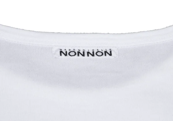 Mademoiselle NON NON Cotton Logo Printed T Shirt K-162145_010