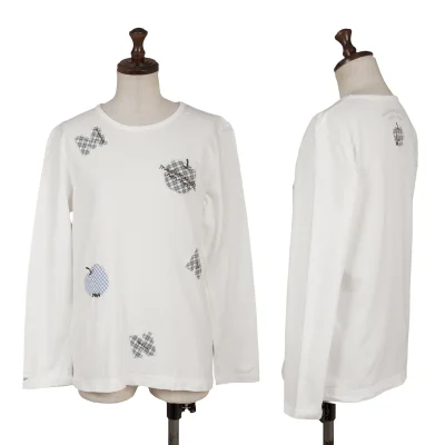 Mademoiselle NON NON Cotton Apple Patch T Shirt