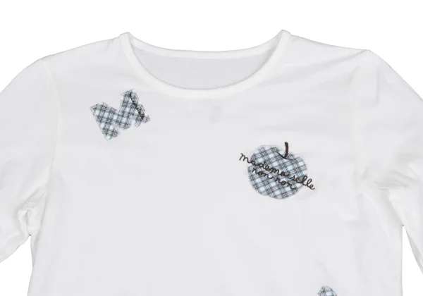 Mademoiselle NON NON Cotton Apple Patch T Shirt K-162148_003