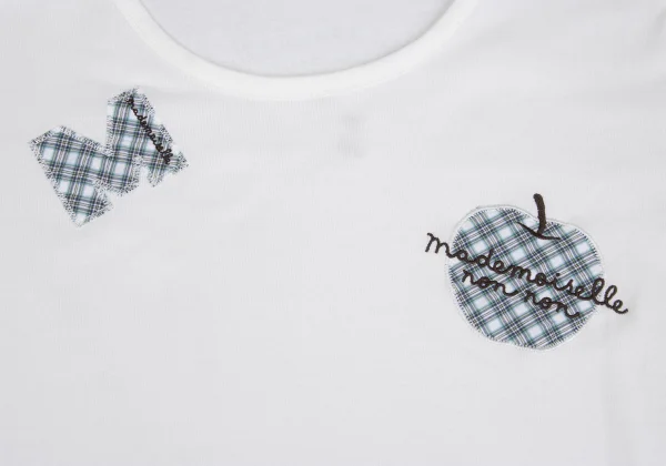 Mademoiselle NON NON Cotton Apple Patch T Shirt K-162148_006