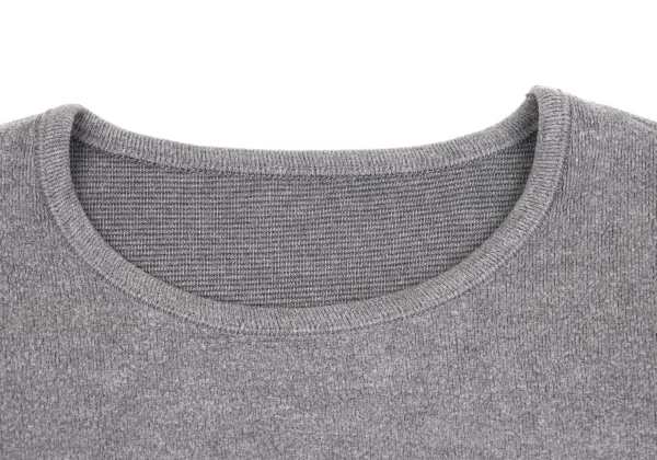 Mademoiselle NON NON Acrylic Blend Logo Embroidery Fleece Top K-162150_004