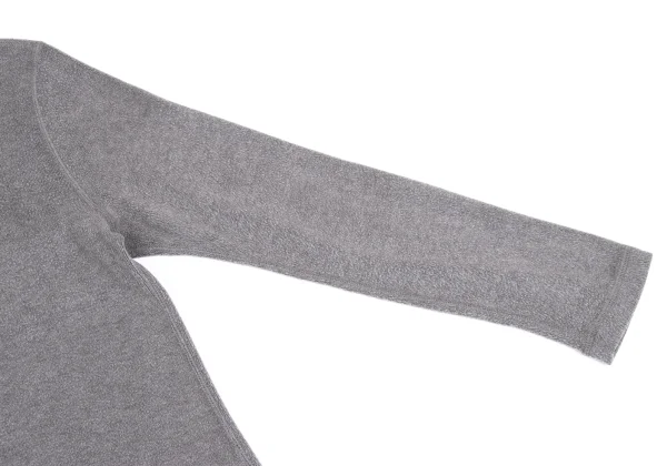 Mademoiselle NON NON Acrylic Blend Logo Embroidery Fleece Top K-162150_006