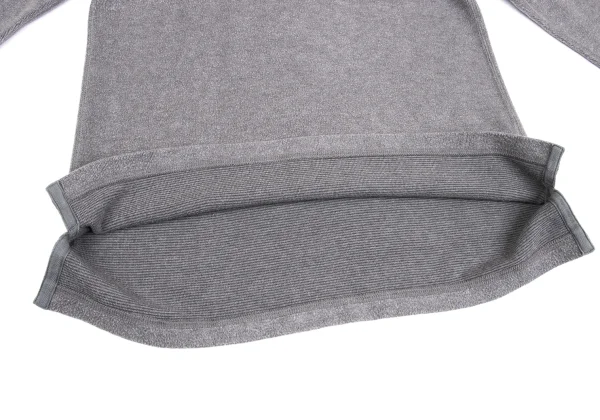 Mademoiselle NON NON Acrylic Blend Logo Embroidery Fleece Top K-162150_010