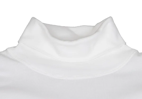 Mademoiselle NON NON Cotton Point Embroidery Turtleneck Top K-162151_004