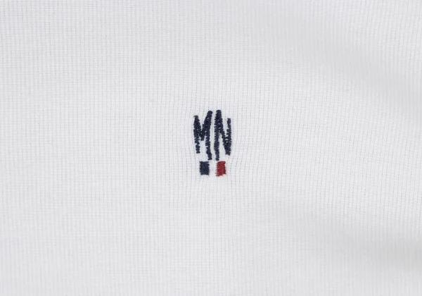 Mademoiselle NON NON Cotton Point Embroidery Turtleneck Top K-162151_006