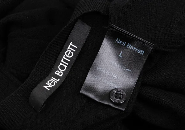 Neil Barret Rib Switching Knit Cardigan K-162157_013