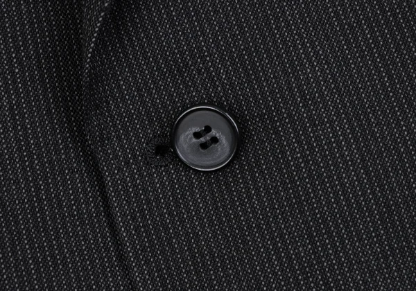 Yohji Yamamoto DURBAN A.A.R Wool Stripe 3B Jacket K-162158_009