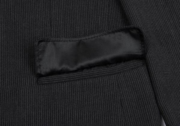 Yohji Yamamoto DURBAN A.A.R Wool Stripe 3B Jacket K-162158_014