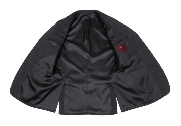 Yohji Yamamoto DURBAN A.A.R Wool Stripe 3B Jacket K-162158_015