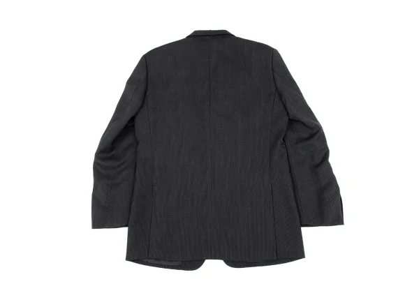 Yohji Yamamoto DURBAN A.A.R Wool Stripe 3B Jacket K-162158_019