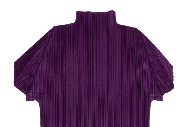 PLEATS PLEASE Pleated High Neck T-shirt K-162159_003