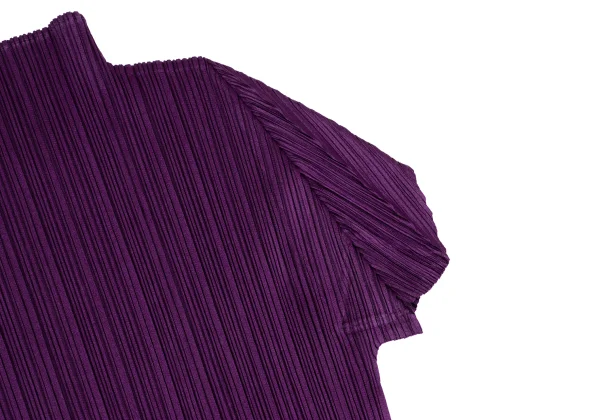PLEATS PLEASE Pleated High Neck T-shirt K-162159_005