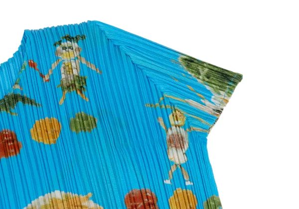 PLEATS PLEASE Vegetable Doll Printed Sleeveless Dress K-162160_005