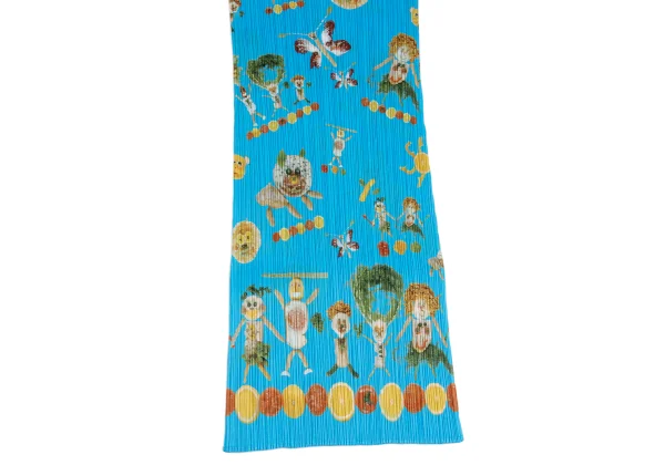 PLEATS PLEASE Vegetable Doll Printed Sleeveless Dress K-162160_006