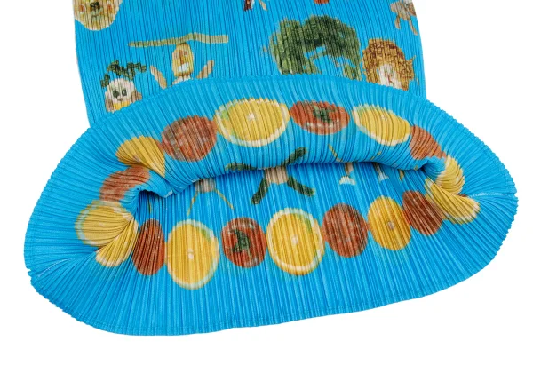 PLEATS PLEASE Vegetable Doll Printed Sleeveless Dress K-162160_010