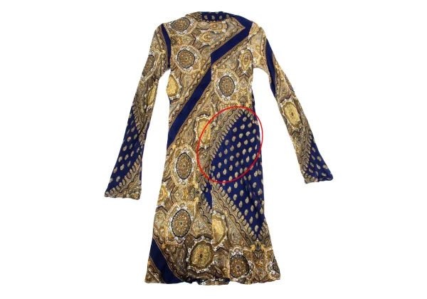 COMME des GARCONS Paisley Shirt Dress K-162162_010