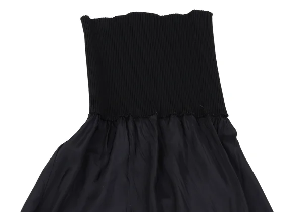 robe de chambre COMME des GARCONS High-waist Rib Switching Skirt K-162163_005