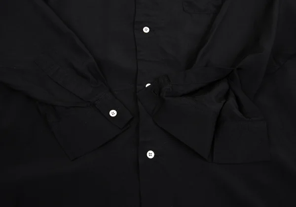 Yohji Yamamoto POUR HOMME Leopard Back Printed Open Collar Shirt K-162166_012