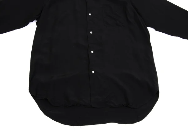 Yohji Yamamoto POUR HOMME Leopard Back Printed Open Collar Shirt K-162166_013