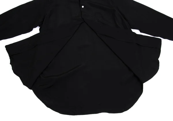 Yohji Yamamoto POUR HOMME Leopard Back Printed Open Collar Shirt K-162166_014