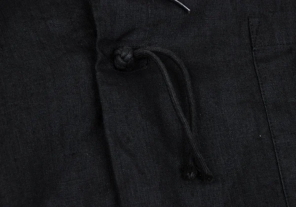Yohji Yamamoto POUR HOMME Linen China Button Pullover Long Shirt K-162167_009