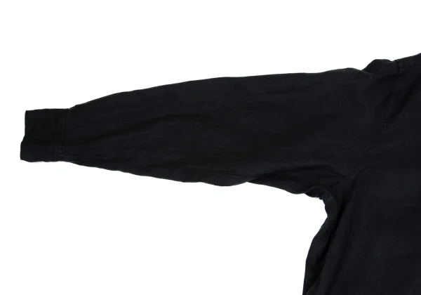 Yohji Yamamoto POUR HOMME Linen China Button Pullover Long Shirt K-162167_013