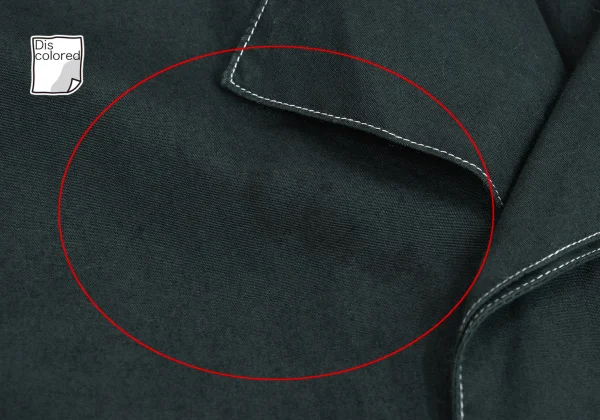 Yohji Yamamoto POUR HOMME Stitch Design Open Collar Shirt K-162168_004