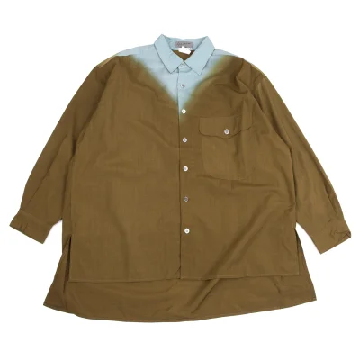 Yohji Yamamoto POUR HOMME Wool Gradation Shirt