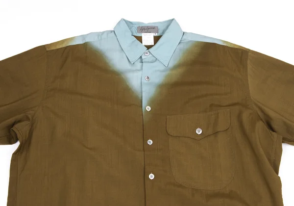 Yohji Yamamoto POUR HOMME Wool Gradation Shirt K-162169_002
