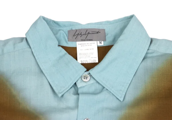 Yohji Yamamoto POUR HOMME Wool Gradation Shirt K-162169_003