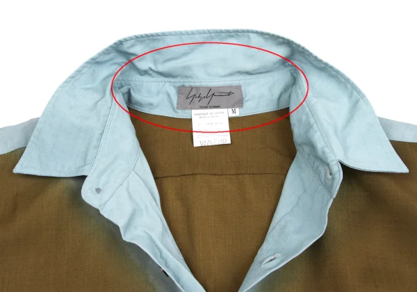Yohji Yamamoto POUR HOMME Wool Gradation Shirt K-162169_005