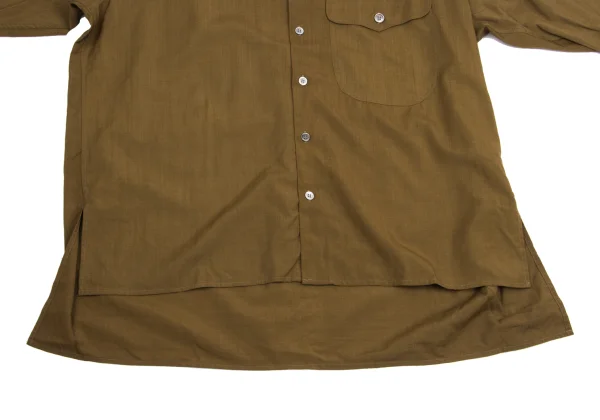 Yohji Yamamoto POUR HOMME Wool Gradation Shirt K-162169_010