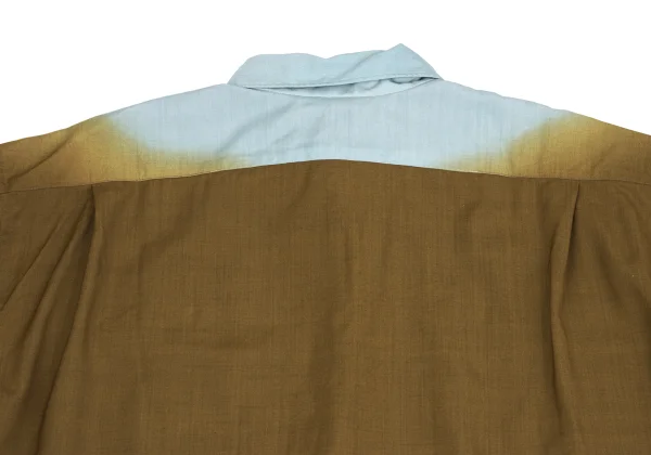Yohji Yamamoto POUR HOMME Wool Gradation Shirt K-162169_013