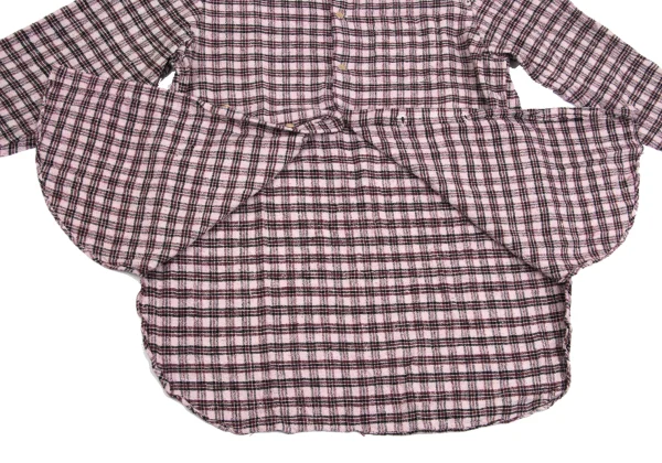 Yohji Yamamoto POUR HOMME Silk Tweed Check Shirt K-162170_009