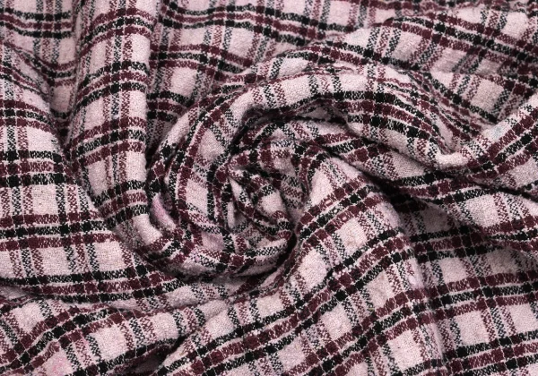 Yohji Yamamoto POUR HOMME Silk Tweed Check Shirt K-162170_011