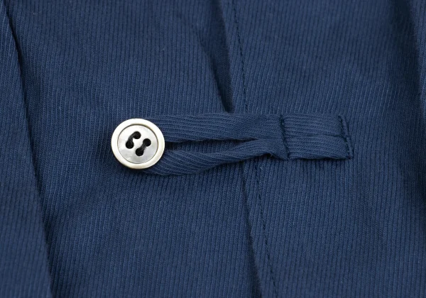 Yohji Yamamoto POUR HOMME Cotton Eyelet Button Pullover Long Shirt K-162171_004