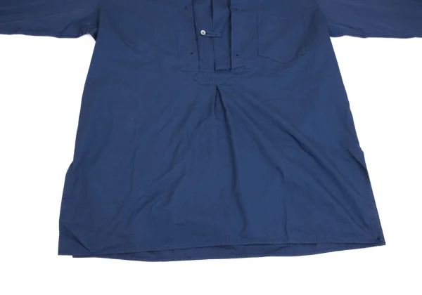 Yohji Yamamoto POUR HOMME Cotton Eyelet Button Pullover Long Shirt K-162171_015