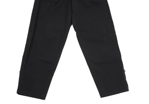 Yohji Yamamoto POUR HOMME Wool Gaba Ring Zip Tuck Pants K-162172_009