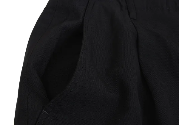 Yohji Yamamoto POUR HOMME Wool Gaba Embroidery Design Tuck Pants K-162174_004