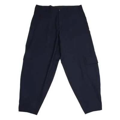 Yohji Yamamoto POUR HOMME Side Pocket Wide Tapered Pants
